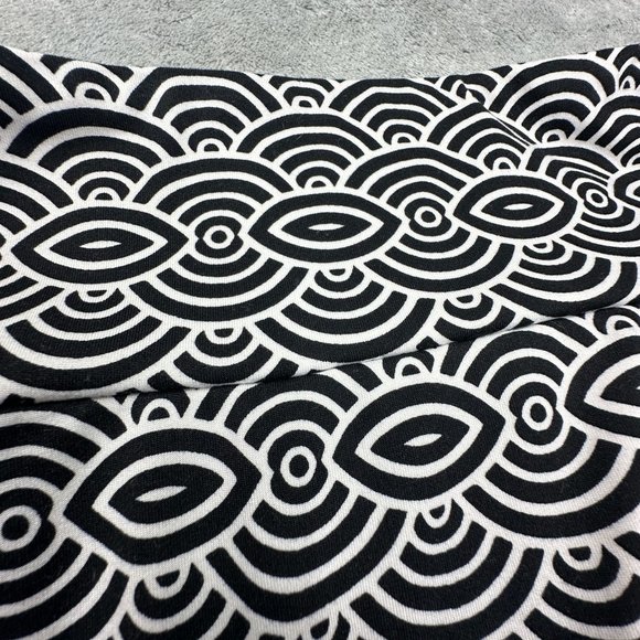 Soybu Athletic Skirt Size Medium Black and white color way stretch pull on - Picture 9 of 10